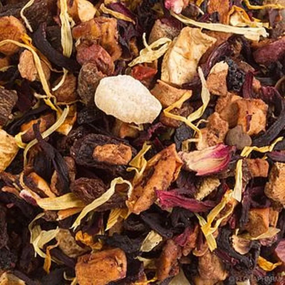 APRICOT PEACH vaisių arbata su vaisių gabaliukais, 100 g