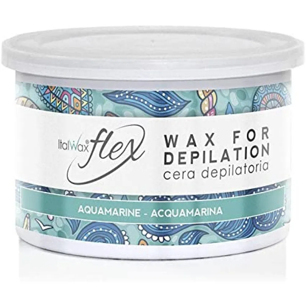 Italwax FLEX Aquamarine 400 ml - Aquamarine minkštas vaškas 400 ml