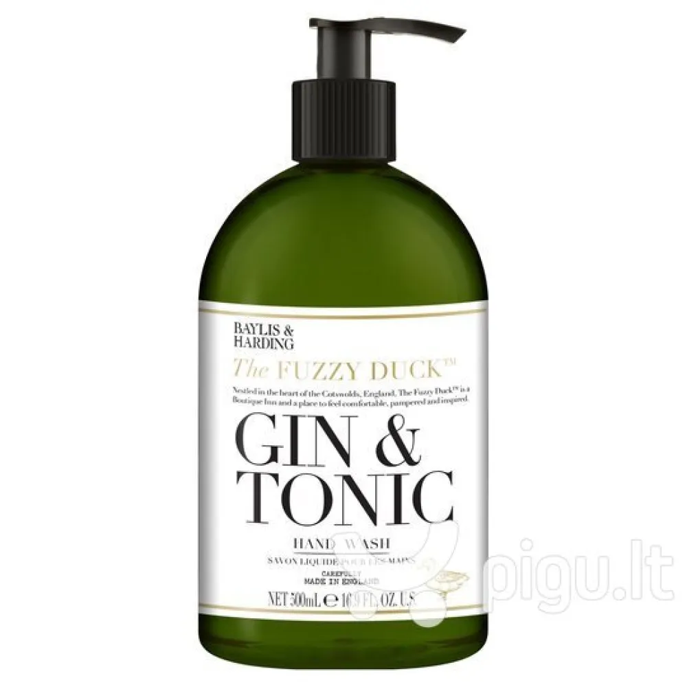 Baylis&Harding The Fuzzy Duck Gin & Tonic skystas muilas, 500 ml