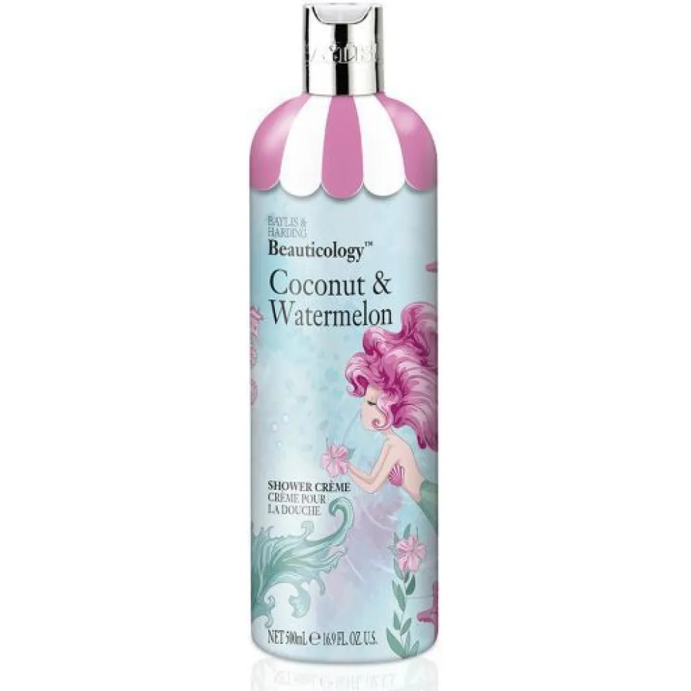 Baylis&Harding Beauticology Kokosas ir arbūzas dušo želė, 500 ml