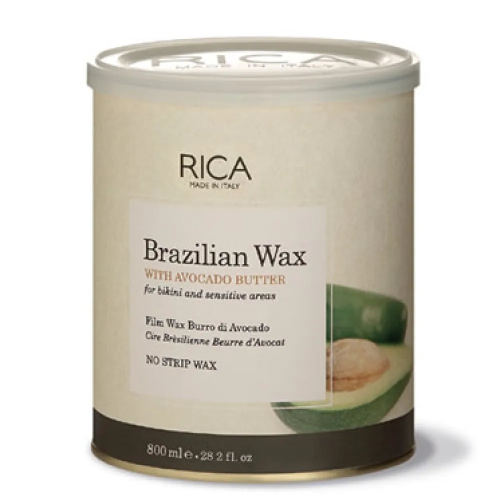 RICA Brazilian Avokado Wax – Brazilijos kietasis avokado vaškas, 800 ml
