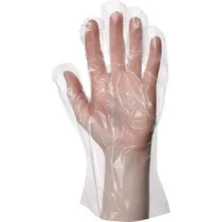 Vienkartinės polietileno pirštinės, 50 vnt.
