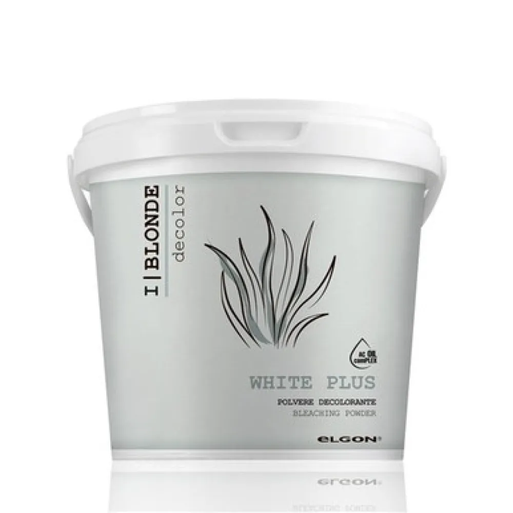 ELGON Decolor I Blonde White Plus Bleaching Powder — balinimo milteliai plaukams, balti