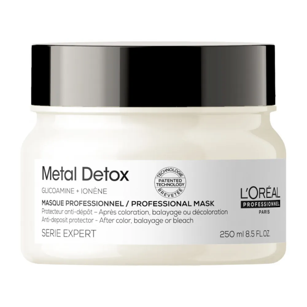 L'Oreal Professionnel Serie Expert Metal Detox Masque – profesionali kaukė, apsauganti nuo nuosėdų, 250 ml