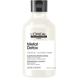 L'Oreal Professionnel Serie Expert Metal Detox Shampoo – profesionali kreminė šampūno sistema nuo metalų nuosėdų, 300 ml
