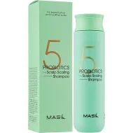 MASIL 5 Probiotics Scalp Scaling Shampoo – giluminio valymo šampūnas su probiotikais, 300 ml