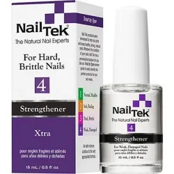 Nail Tek 4 Strengthener XTRA – priemonė stipriai pažeistiems nagams
