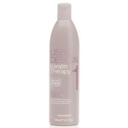 Alfaparf LISSE DESIGN Keratin Therapy DEEP CLEANSING Shampoo Nr.1 - giliai valantis šampūnas, 500 ml