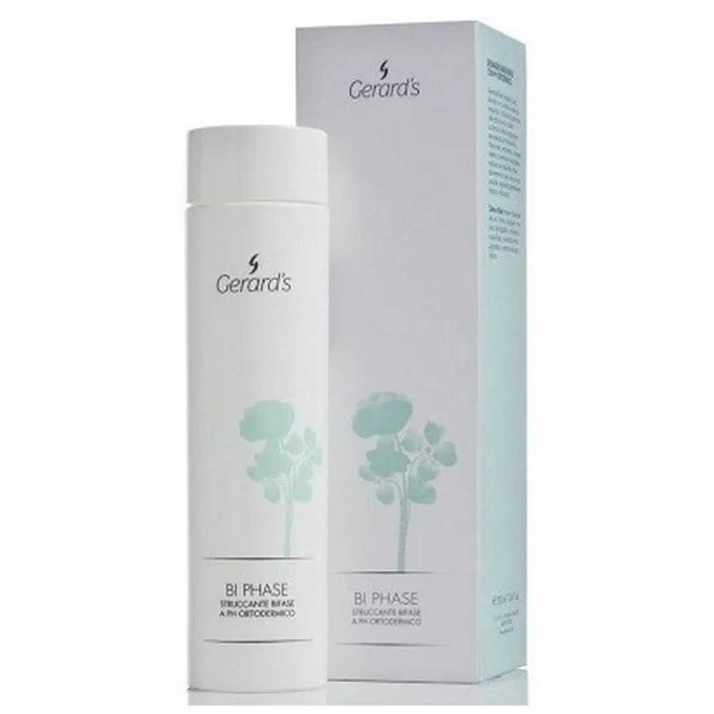 GERARD'S BI PHASE Dvifazis makiažo valiklis – odos pH lygiui pritaikyta formulė, 200 ml