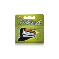 FRA-1040 4B 4 ašmenų kasetės Pace vyrų skustuvams, 4 vnt.