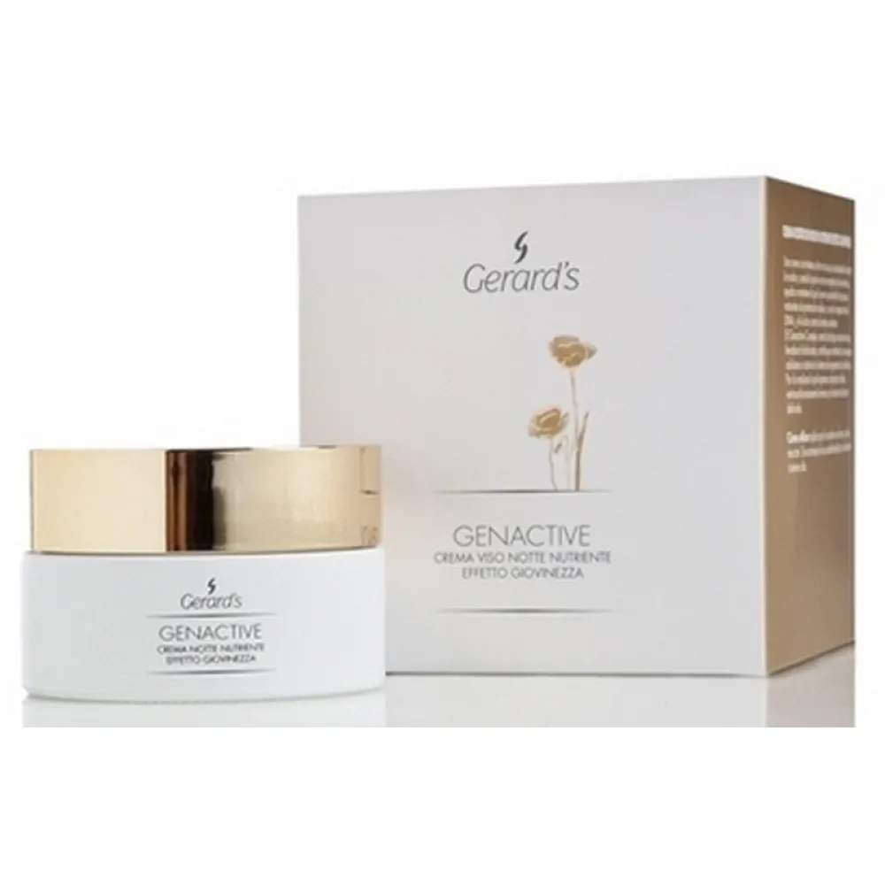 GERARD'S GENACTIVE Atjauninantis ir maitinantis naktinis veido kremas, 50 ml