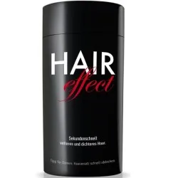 HAIR EFFECT Dark Brown 3-4 - plaukų skaidulų pudra, tamsiai ruda, 26 g