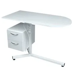 Manikiūro stalas su pertvara