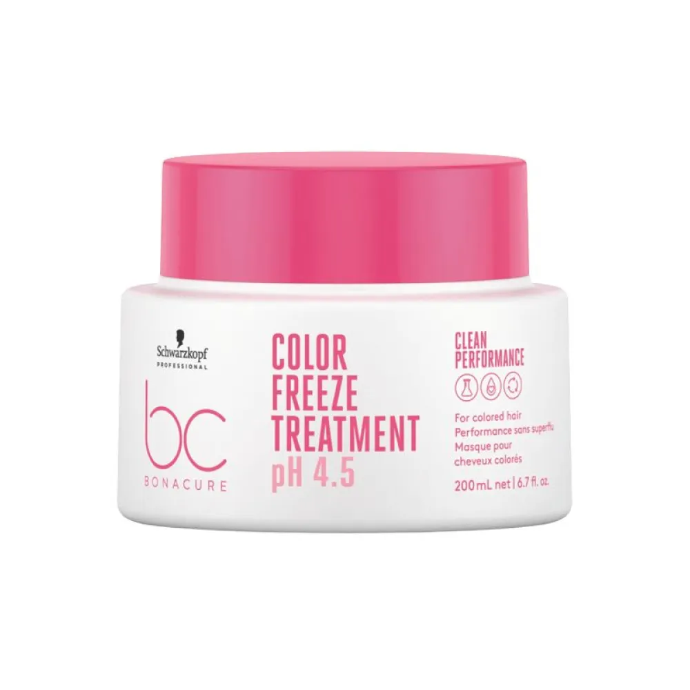 Schwarzkopf Professional Bonacure pH4.5 Color Freeze Mask — kaukė dažytiems plaukams, 200 ml