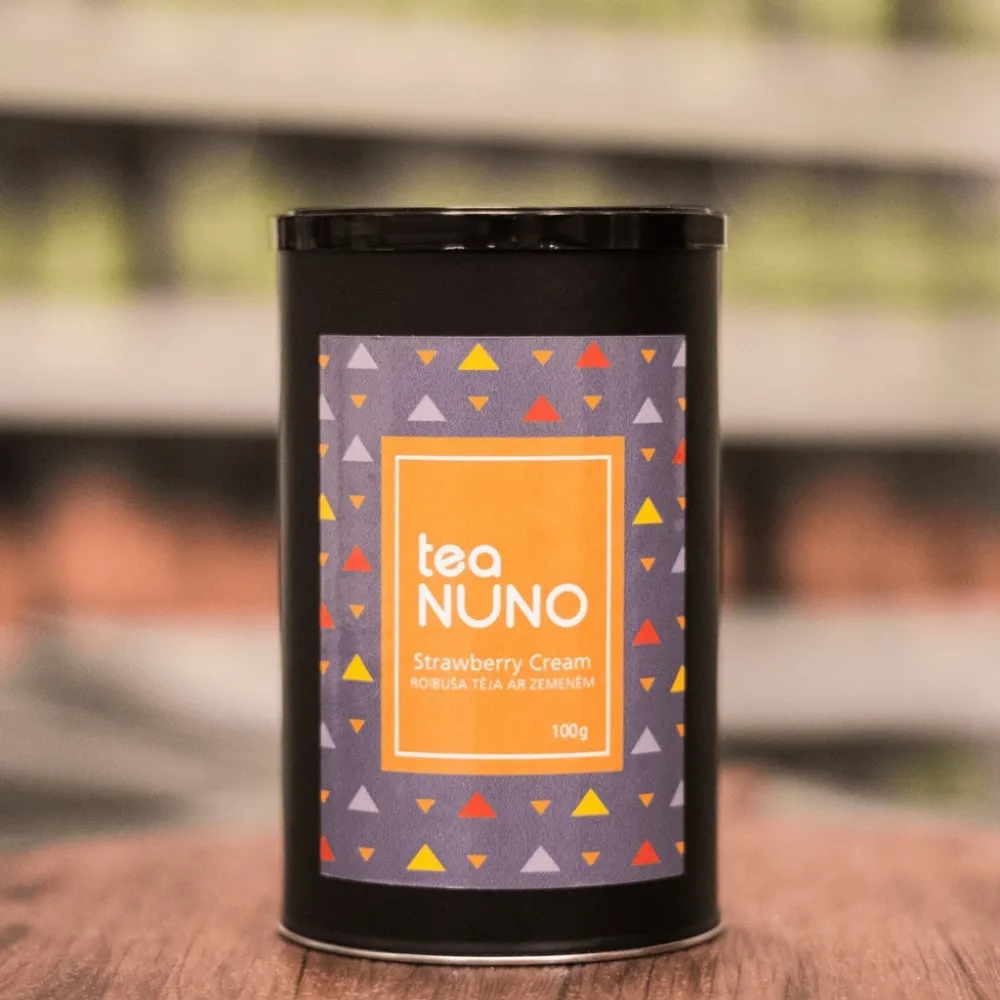 STRAWBERRY CREAM rooiboso arbata, 100 g
