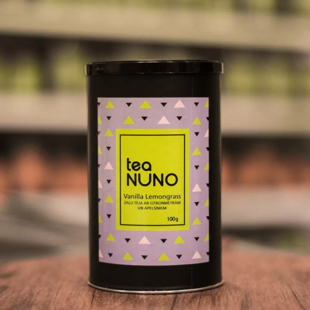 VANILLA LEMONGRASS žalia rooiboso arbata, 100 g