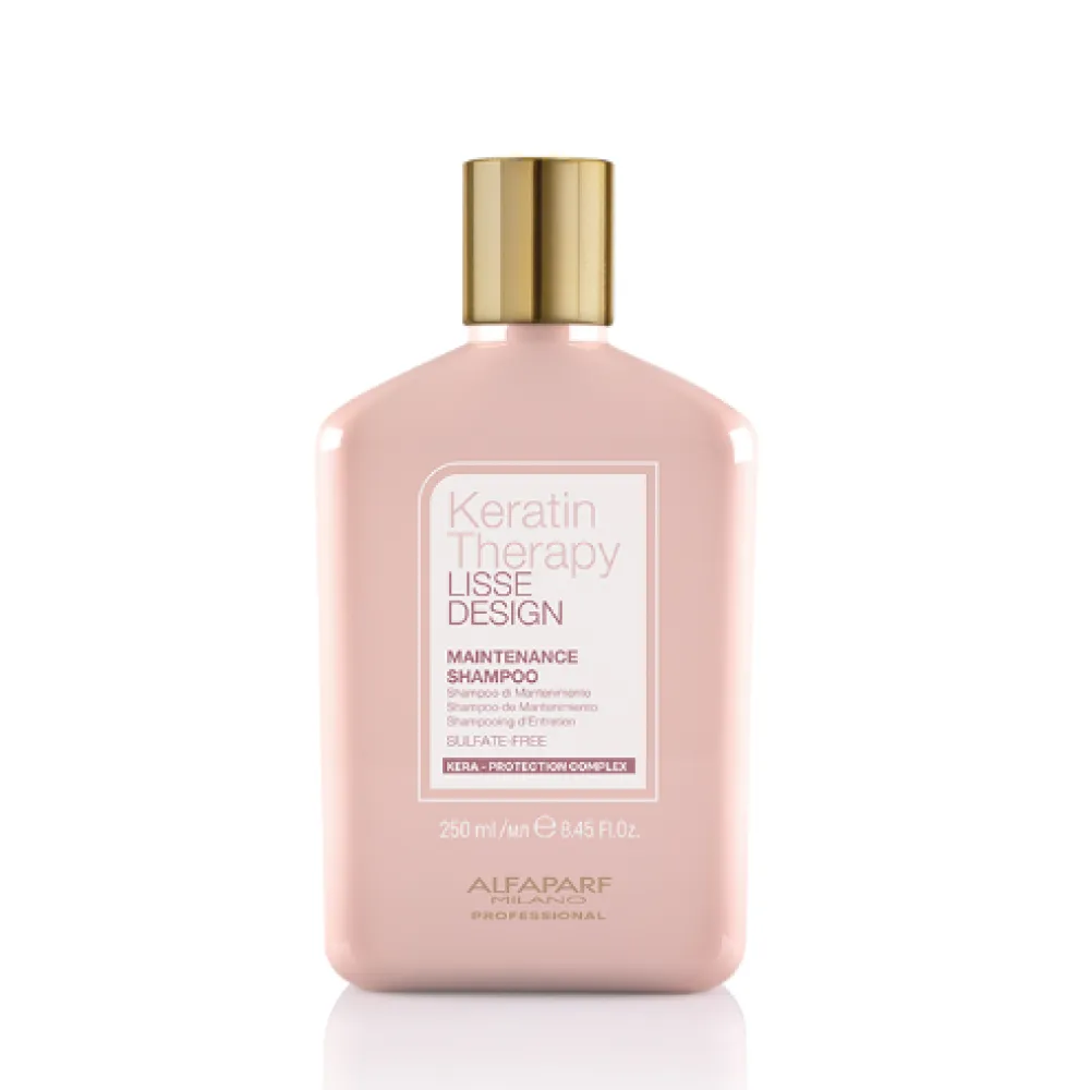 ALFAPARF Milano Keratin Therapy LISSE DESIGN Shampoo – šampūnas su keratinu plaukų išlyginimui, 250 ml