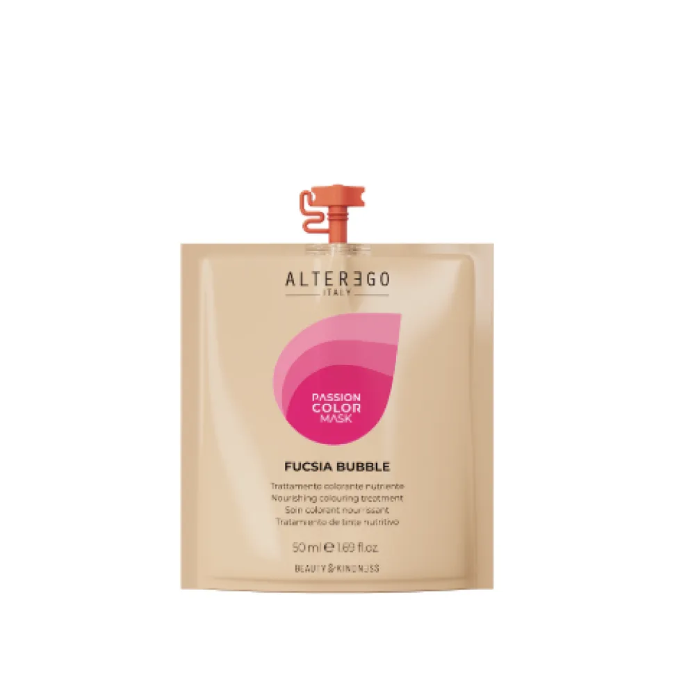 ALTER EGO PASSION Color Mask FUCSIA BUBBLE - tonuojanti kaukė, 50 ml