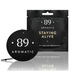 AROMATIC 89 - Pakabinamas popierinis oro gaiviklis, STAYING ALIVE