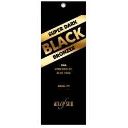 Art Of Sun Black Super Dark Bronzer - soliariumo kremas su bronzantais, 15 ml
