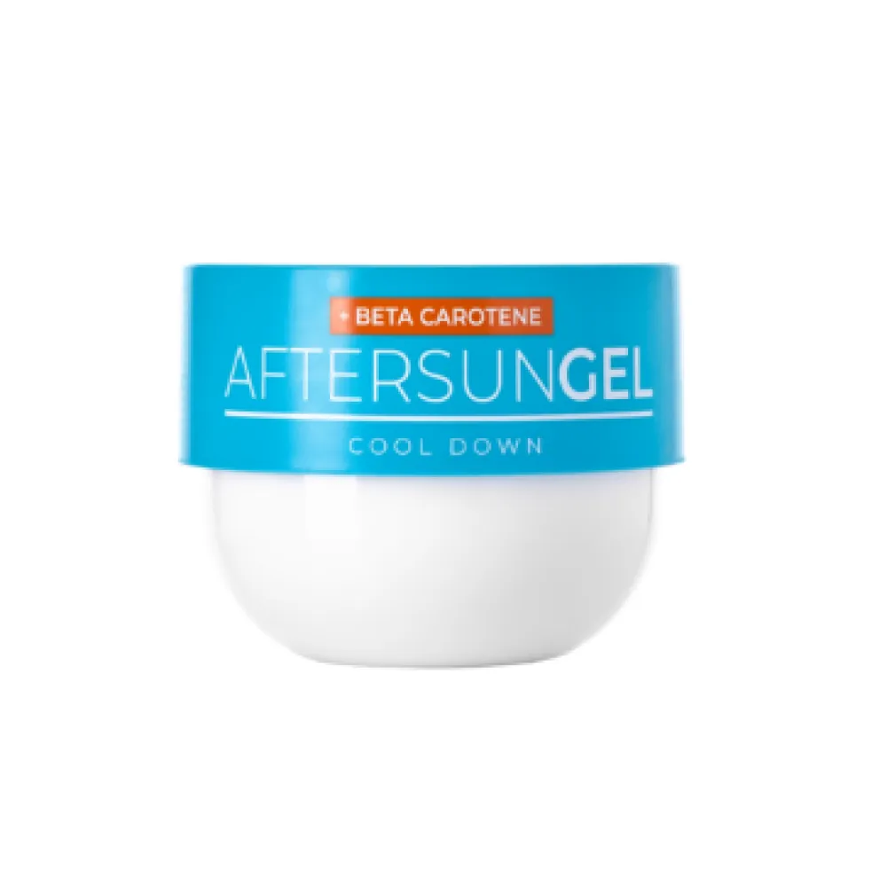 BYROKKO Shine Brown Beta Carotene After Sun – vėsinantis gelis odai po įdegio, 200 g