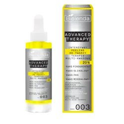 Bielenda Advanced Therapy Intensyvus veido pilingas Multi-Acid Therapy 003, daugiaacidžių terapija 20%, 30 ml