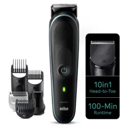 BRAUN trimerių rinkinys MGK 5445 „Viskas viename“, 10in1