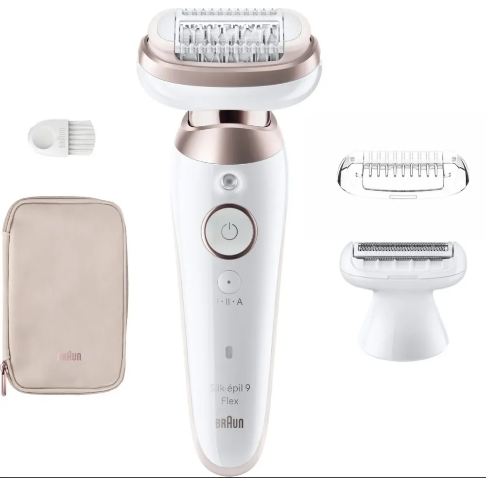BRAUN Silk 9 epiliatorius SES9-030 su antgaliais
