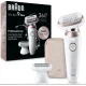 BRAUN Silk 9 epiliatorius SES9-030 su antgaliais