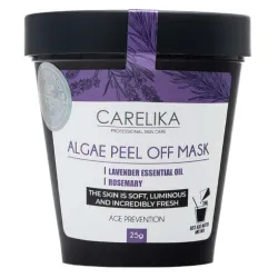 CARELIKA Algea Peel Off Mask Lavender Oil – plėvelinė priešraukšlinė kaukė ląstelių regeneracijai, 25 g