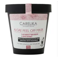 CARELIKA Algea Peel Off Mask Actiwhite and Lotus Extract – nuskinama šviesinanti kaukė su baltaisiais moliais, 30 g