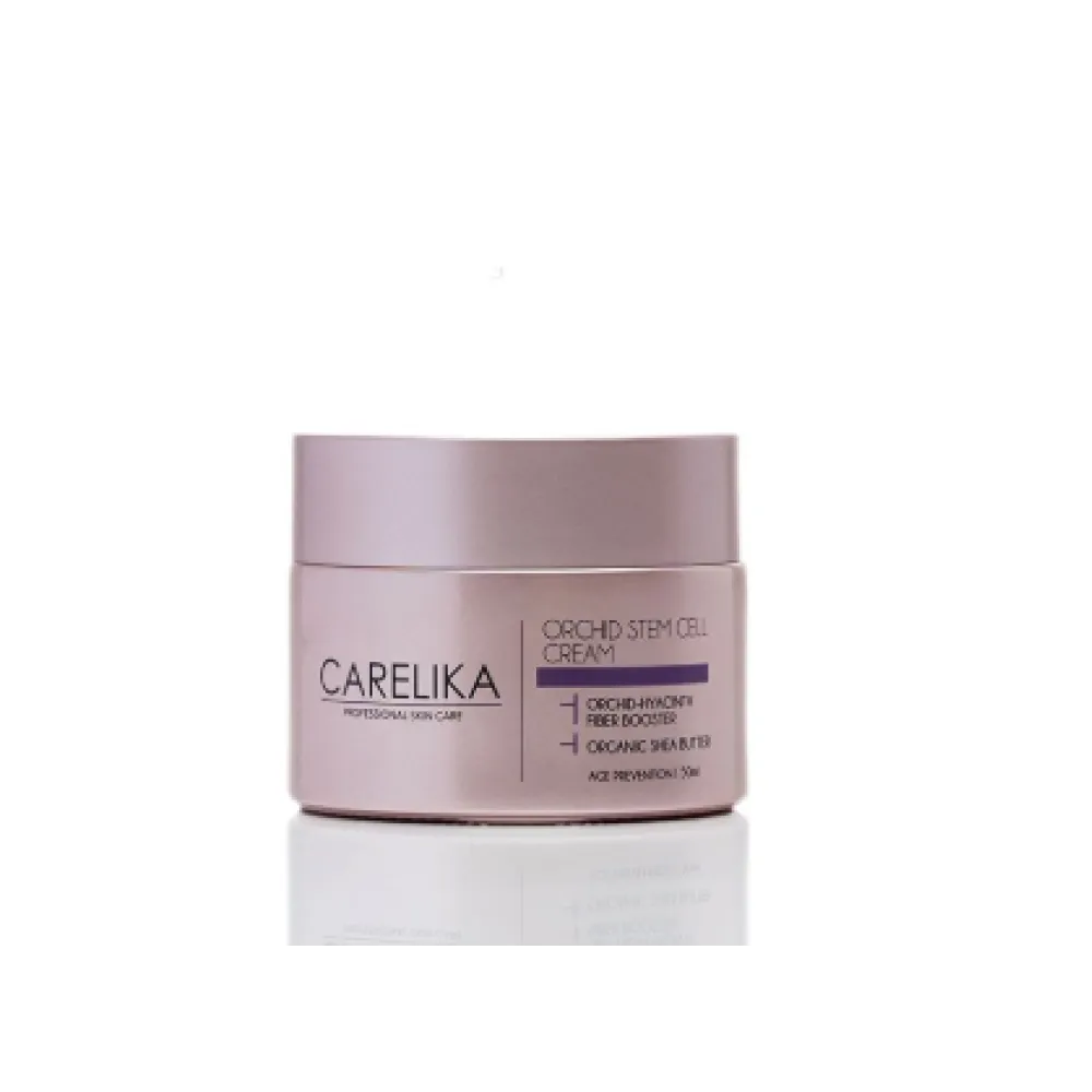 CARELIKA Orchid Stem Cell Cream Anti-Aging – priešraukšlinis kremas su orchidėjos kamieninėmis ląstelėmis, 50 ml
