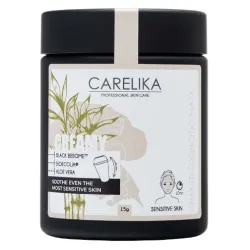 CARELIKA Shaker Prebiotic Creamy Mask Black Beeome - Raminanti kreminė kaukė jautriai odai su prebiotikais, 15 g