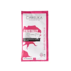 CARELIKA Shaker Prebiotic Cristally Mask Rose Petals – prebiotinė anti-senėjimo kaukė su rožių žiedlapiais, 15 g