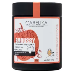 CARELIKA Shaker Prebiotic Smoussy Mask Acerola and Goji – vitaminų putų šeikerio kaukė su prebiotikais, 15 g