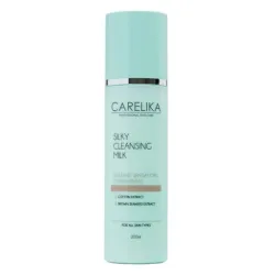 CARELIKA Silky Cleansing Milk - švelnus valomasis pienelis su medvilnės ekstraktu, 200 ml