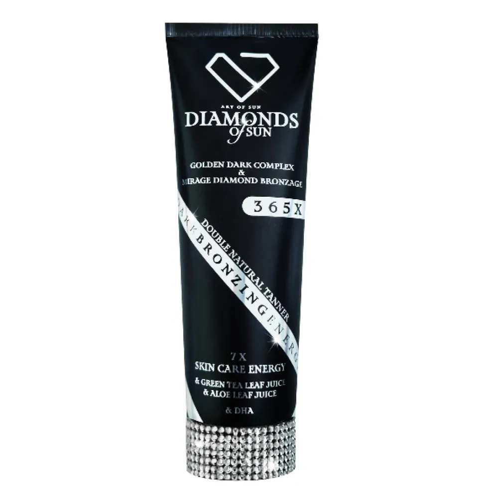 DIAMONDS of SUN Dark Bronzing Energy – soliariumo kremas su bronzeriais, 250 ml