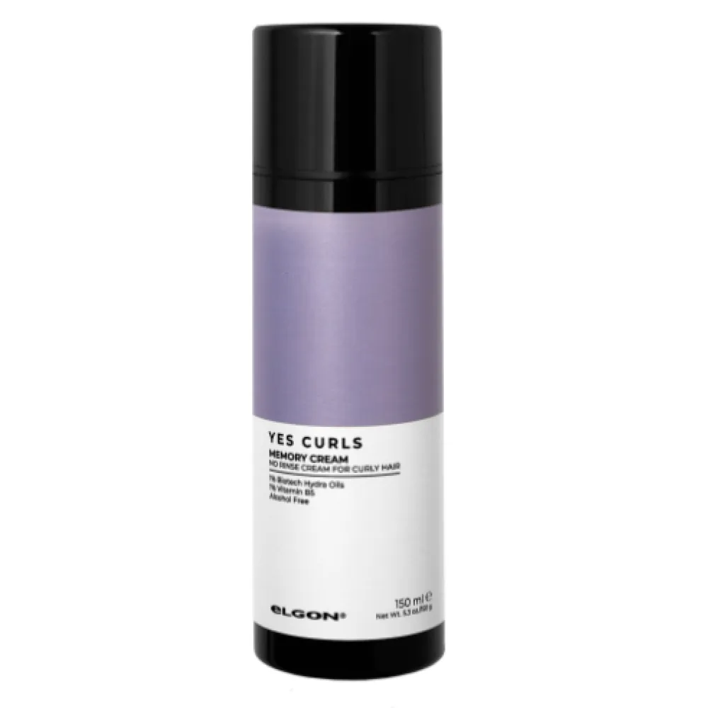 ELGON Yes Curls Memory Cream - kremas garbanotiems plaukams, 150 ml