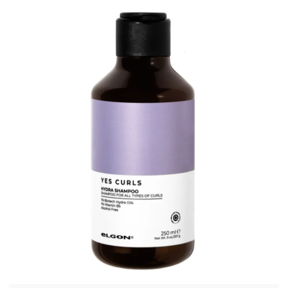 ELGON Yes Curls Hydra Shampoo - Drėkinamasis šampūnas garbanotiems plaukams, 250 ml