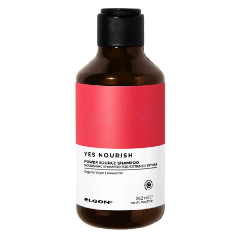 ELGON Yes Nourish Power Source Shampoo – maitinantis šampūnas, 250 ml