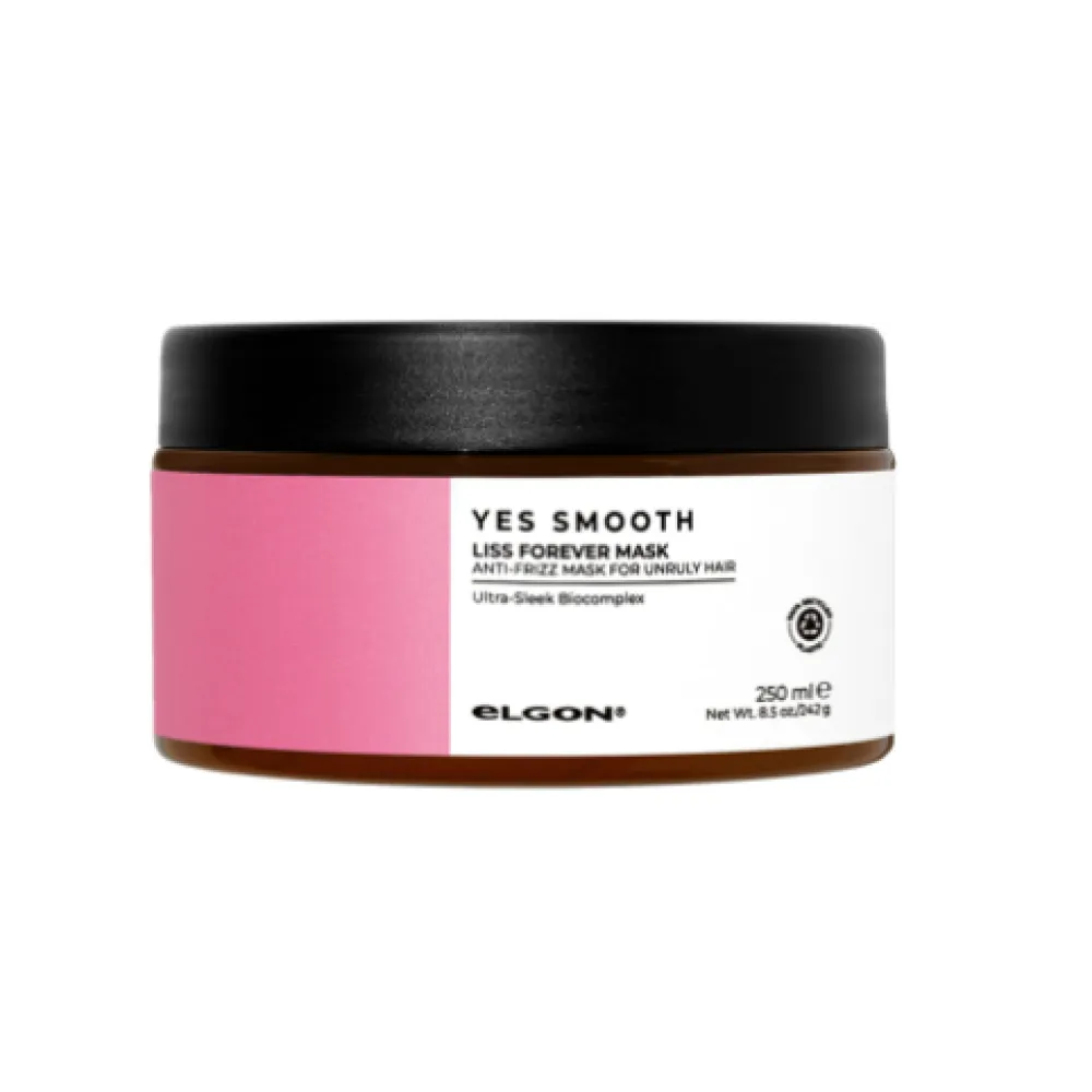 ELGON Yes Smooth Liss Forever Mask – plaukų išlyginanti kaukė, 250 ml