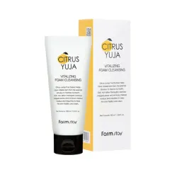 FarmStay Citrus Yuja Vitalizing Foam cleanser, 100ml