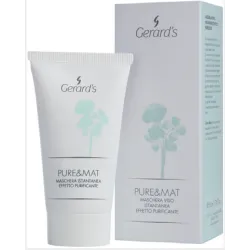 GERARD'S PURE&MAT Face Mask – valomoji, greito poveikio veido kaukė, 50 ml