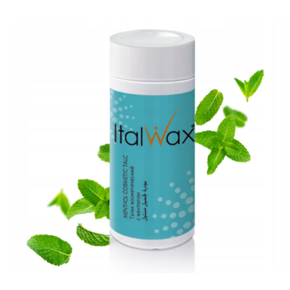 ItalWax Mentolio kosmetinis talkas su mentolio aromatu, 50 g