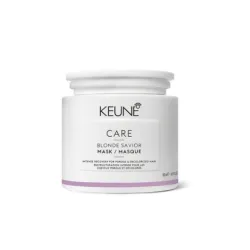 KEUNE Care Blonde Savior Mask – kaukė porėtiems, dekoloruotiems plaukams, 500 ml