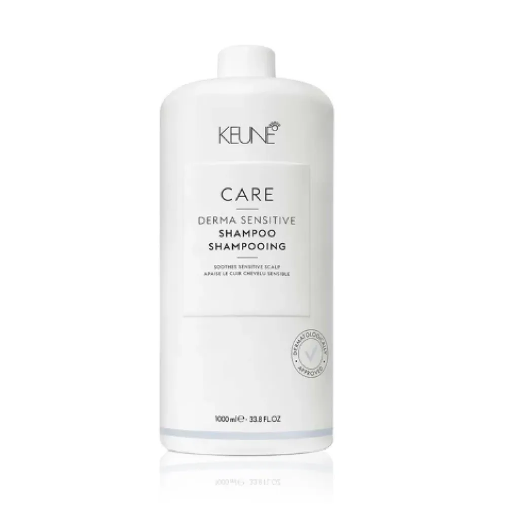 KEUNE CARE Derma Sensitive Shampoo – šampūnas sausiai, jautriai, sudirgusiai galvos odai, 1000 ml