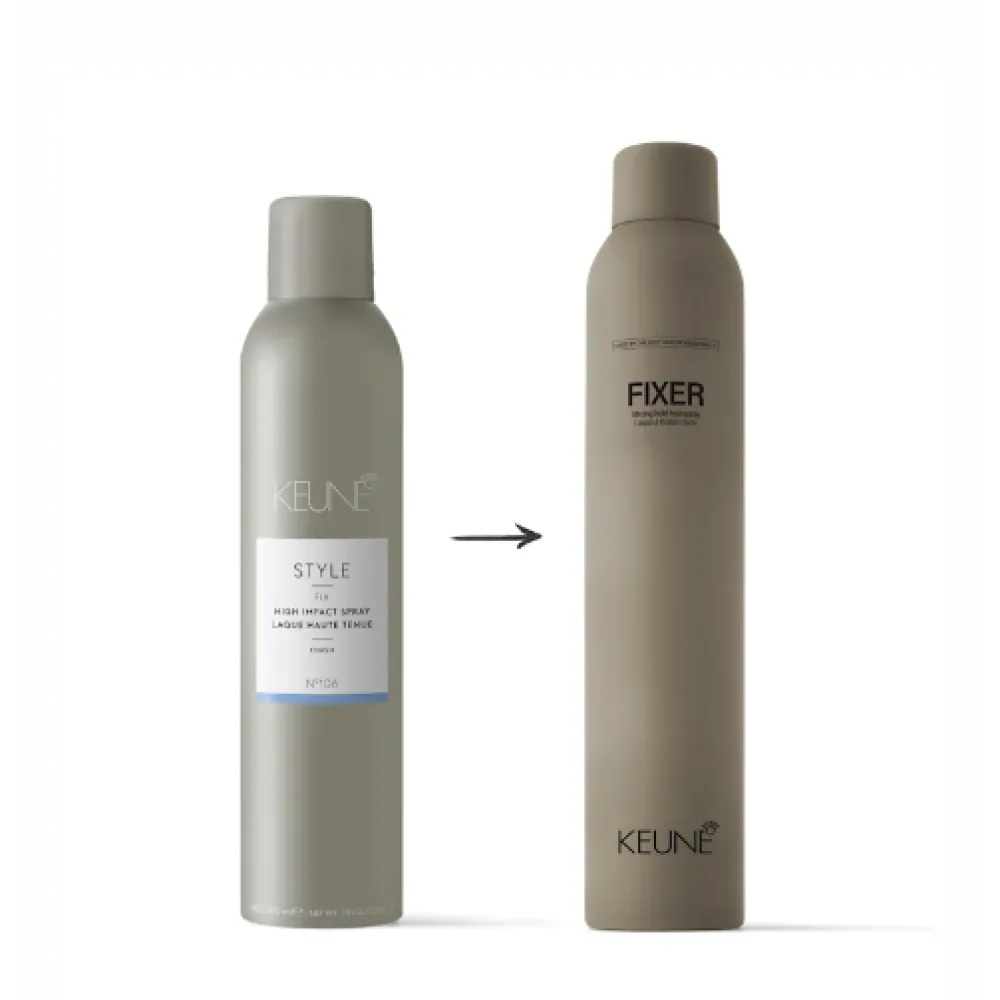 KEUNE Style FIXER – stiprios fiksacijos plaukų lakas, 300 ml