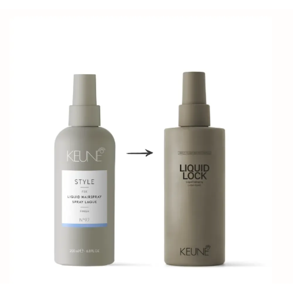 KEUNE Style LIQUID LOCK Liquid Hairspray – skystas plaukų lakas, 200 ml