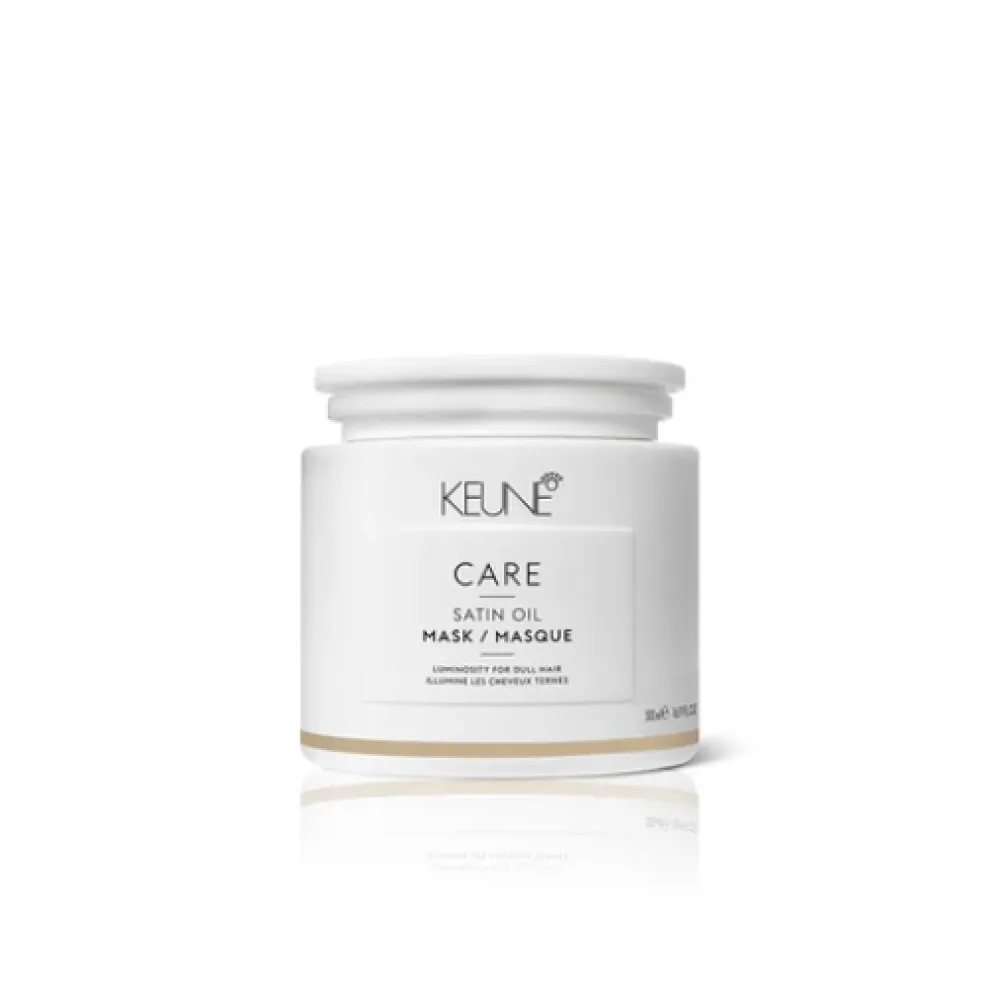 KEUNE Care Satin Oil Mask - kaukė spindintiems plaukams, 500 ml