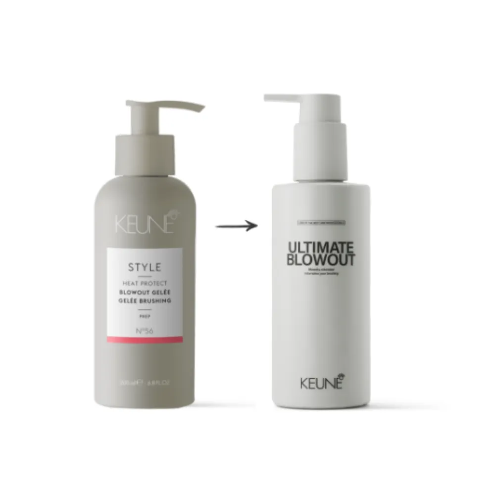 KEUNE Style ULTIMATE BLOWOUT – plaukų džiovinimo kremas, 200 ml